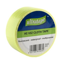 Cloth Tape 50mm x 20m Hi-Vis